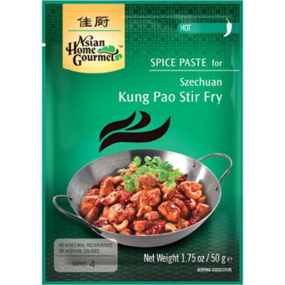 ASIAN HOME GOURMET Szechuan Kung Pao Stir-Fry Spice Package 50g