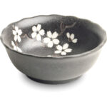EMRO AZIATICA Sauce Dish Anemone Black 9cm x H3.5cm (Art.No 6044114)