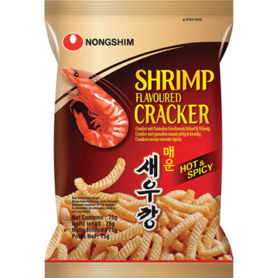 NONGSHIM Shrimp Cracker Hot & Spicy 75g